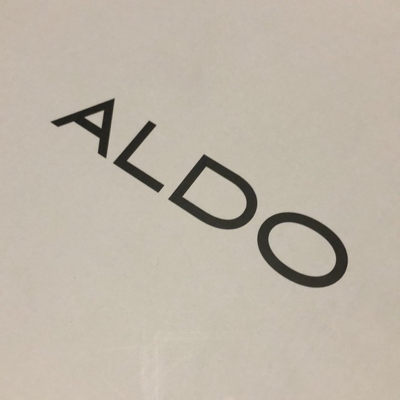 ALDO Umber Peep Toe Green Booties 6.5 - Picture 6 of 8